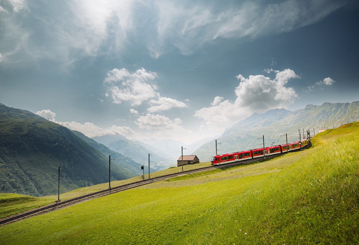 Gotthard, Bernina a Glacier Express / 12